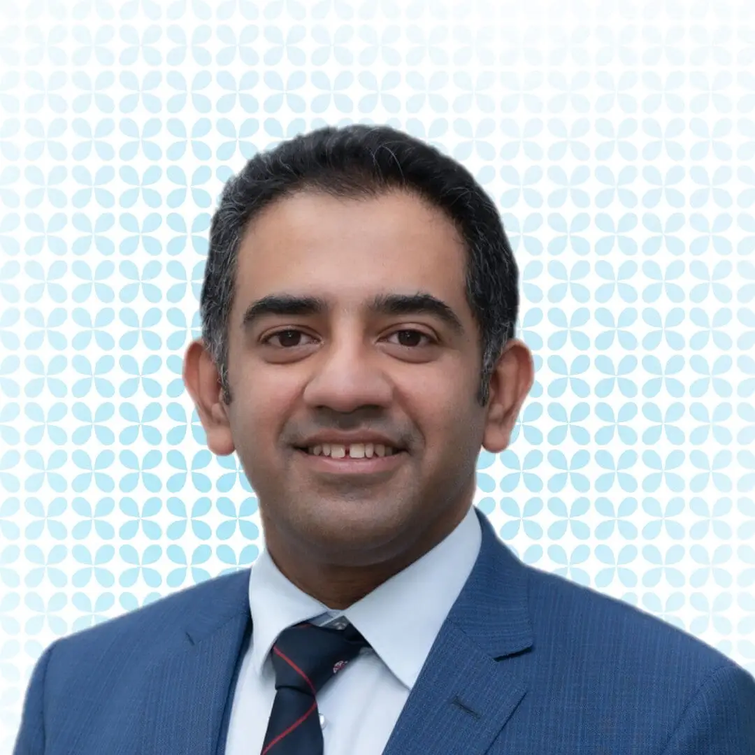 Dr. Irfan Khan, consultant in paediatric ophthalmology and strabismus at Moorfields Eye Hospital Abu Dhabi